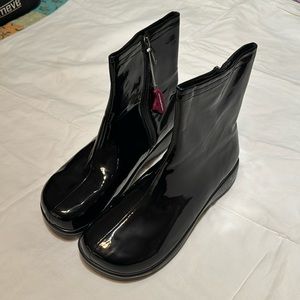 Alegría black rain boots size 40 NWT never worn